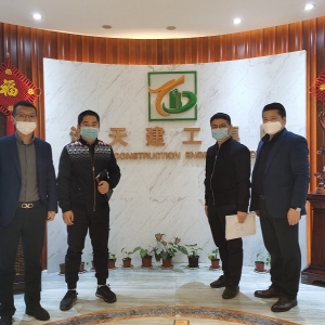 熱烈歡迎旭輝集團領(lǐng)導(dǎo)蒞臨我公司進行考察指導(dǎo)