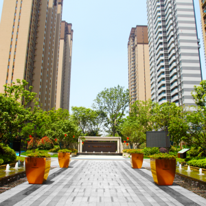 當代萬國成MOMA項目一期(一標、二標)園林及小市政綜合管網工程